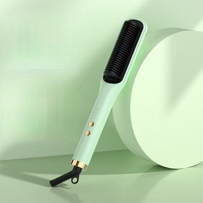 negative ion hair straightening styling comb
