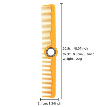 Professional Hairdressing Comb with Finger Spinner Rotating Comb