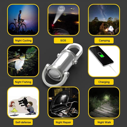 🔥Hot Sale 49% off🔥Super Bright Mini Keychain Flashlight Waterproof