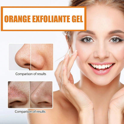 🔥2026 HOT SALE-49% OFF🔥Orange Exfoliating Gel Facial Cleansing Whole Body Scrub Dead Skin Custard