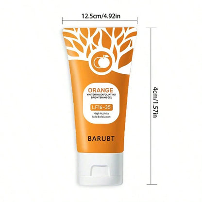 🔥2026 HOT SALE-49% OFF🔥Orange Exfoliating Gel Facial Cleansing Whole Body Scrub Dead Skin Custard