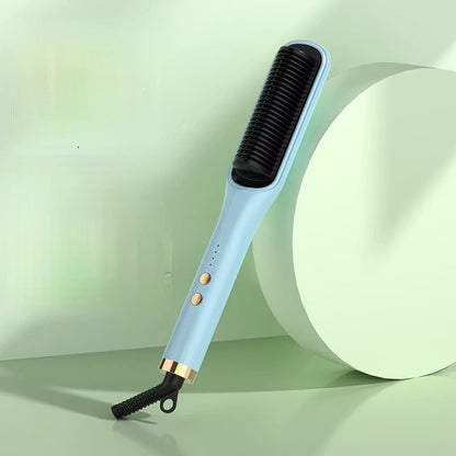 negative ion hair straightening styling comb