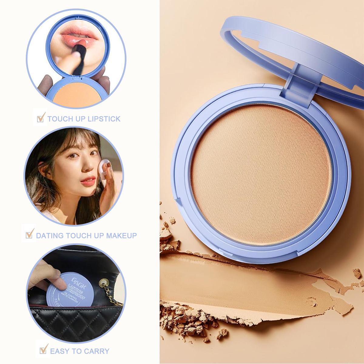 Matte Wet And Dry Powder（BUY 1 FREE 1）