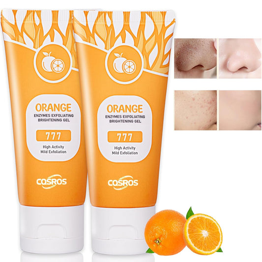 🔥2026 HOT SALE-49% OFF🔥Orange Exfoliating Gel Facial Cleansing Whole Body Scrub Dead Skin Custard