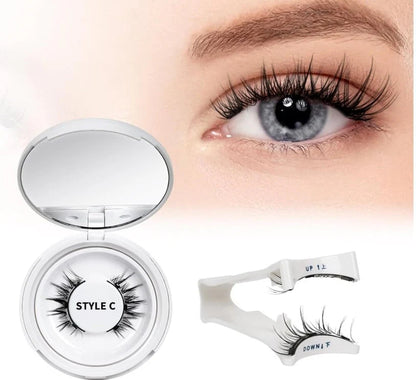 Last Day 49% OFF - Reusable Premium Self-Adhesive Eyelashes