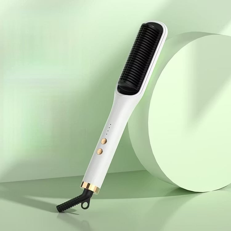 negative ion hair straightening styling comb