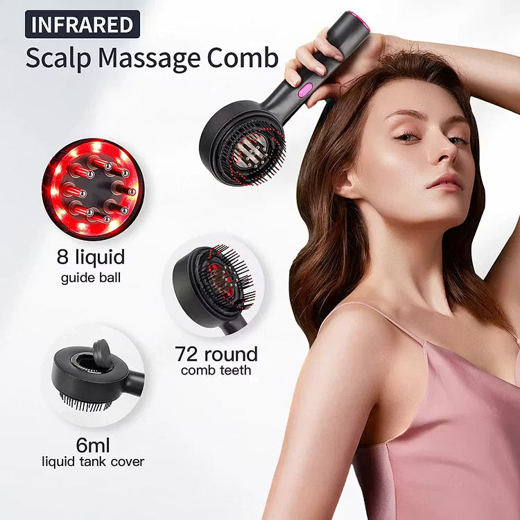 Hot-selling Red light massage comb