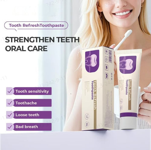 🏆Last Day Promotion 49% OFF - Kreain Nature Oral Care Toothpaste, Fresh Breath, Prevent Tooth Loss, Natural Ingredients, Gentle Care