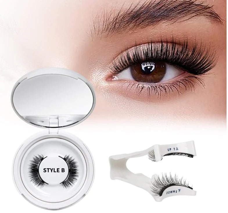 Last Day 49% OFF - Reusable Premium Self-Adhesive Eyelashes