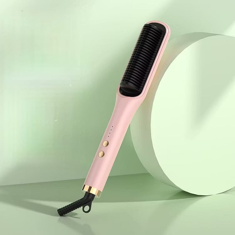 negative ion hair straightening styling comb