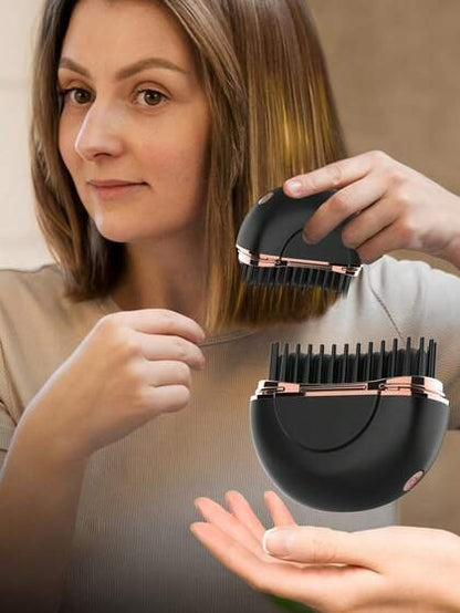 Mini Square Cordless Travel Hair Straightener