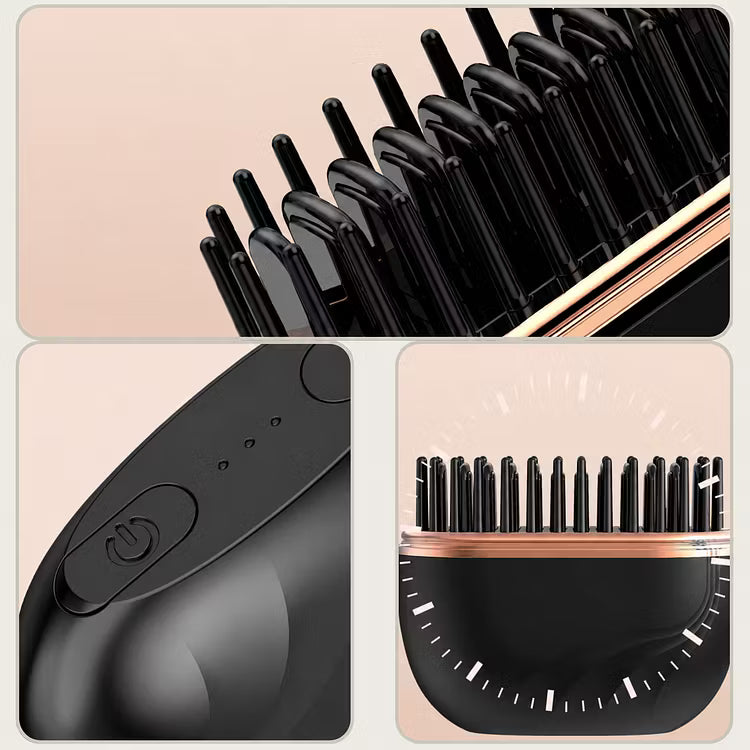 Mini Square Cordless Travel Hair Straightener